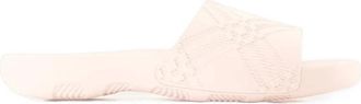 Burberry Haymarket Check Slides - Dames - Sandalen - Roze - 35 EU - Schoenen