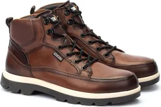 Pikolinos MenS Lace-Up Ankle Boots In Cuero