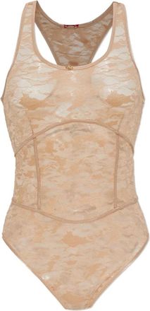 Diesel Ezzy-Utlt Kantpatroon Body - Dames - Bodies - Roze - L - Tops