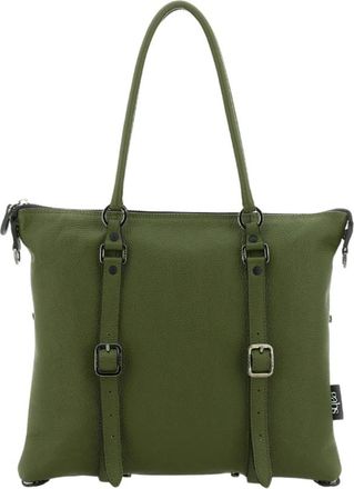 Gabs Tassen, Dames, Groen, ONE Size, Katoen, Tote Bags