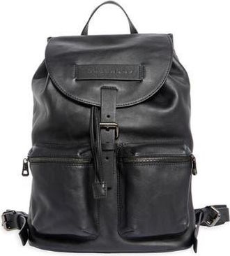 Longchamp LC3D Medium Leather Backpack in Black at Nordstrom Rack