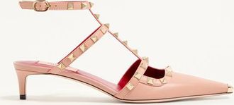 Valentino Garavani Rockstud Court Shoes in Kid Leather 40mm Wo