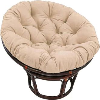 OEM Coj&iacute;n Redondo Para Silla De Interior/exterior, Coj&iacute;n De Repuesto Para Columpio De Jard&iacute;n, Cesta Colgante Acolchada Y C&oacute;moda. Coj&iacute;n Redondo Para Silla 