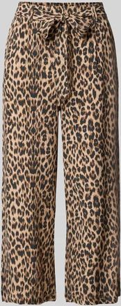 Only Regular Fit Culotte aus reiner Viskose Modell NOVA in Sand, Gr&ouml;&szlig;e XL