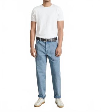 Alex Mill Painter Pant In Vintage Wash Denim