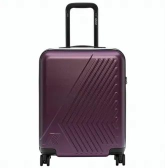 K-Way Eudoxie Logo Polycarbonate Carry On Luggage