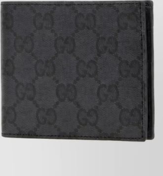 Gucci coated fabric bi-fold wallet