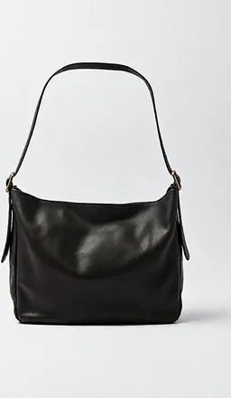 Anthropologie By Anthropologie Hatton Leather Large Shoulder Bag