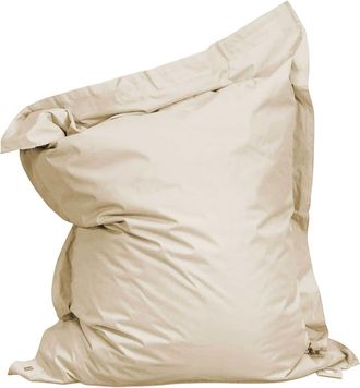 Oviala Funda vac&iacute;a de coj&iacute;n de suelo XXL marfil