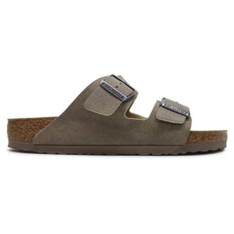 Birkenstock Arizona BS Synthetic Unisex Comfort Sandals - Desert Dust Gray Taupe - Size:UK 10.5