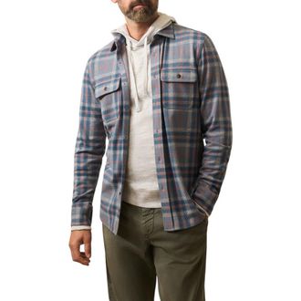 Faherty Legend Button-Up Shirt in Three Lakes Plaid at Nordstrom Rack, Size Medium