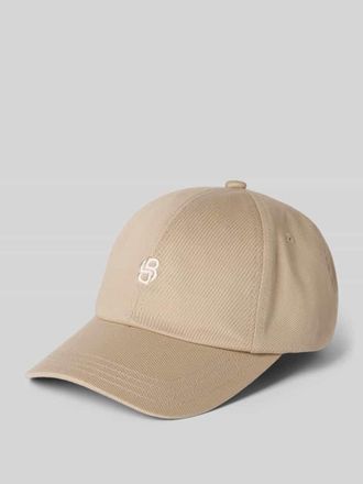 HUGO BOSS Basecap aus reiner Baumwolle Modell ARI-B-ICON in Beige, Gr&ouml;&szlig;e 1