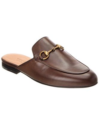 Tan gucci mules hotsell