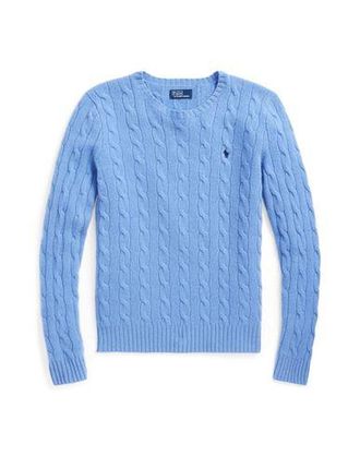 Ralph Lauren CABLE-KNIT WOOL-CASHMERE SWEATER
