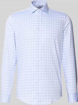 Seidensticker Slim Fit Business-Hemd mit Kentkragen in Bleu, Größe 38