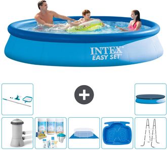 Intex Piscina Easy Set Redonda - 366x76 Cm - 8-piezas S21153