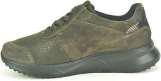 Waldl&auml;ufer Daim+Stretch Runner N+tiret - Dames - Sneakers - Bruin - 34 1/2 EU - Schoenen