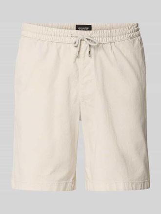 Jack & Jones Jack & Jones Shorts mit elastischem Bund Modell JAIDEN CARTER in Beige, Gr&ouml;&szlig;e XXL