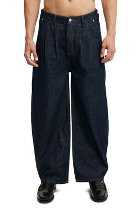 Cotton On Mens Baggy Balloon Jean in Pleat Shutter Blue at Nordstrom, Size 26 X 32