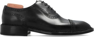 Kiton Leren Schoenen - Heren - Nette schoenen - Zwart - 43 EU - Leer - Schoenen