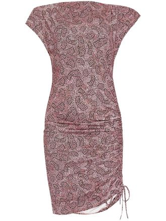 Isabel Marant Jovania mini-jurk - Roze