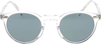 Oliver Peoples Accessoires, unisex, Grijs, ONE Size, Stijlvolle zonnebril voor zonnige dagen
