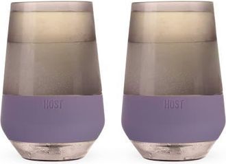 Host Wine FREEZE XL Cooling Cup Set of 2 in Deep Lilac at Nordstrom