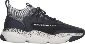Paul & Shark Schoenen, Heren, Zwart, 42 EU, Polyester, Moderne Veelzijdige Sneakers