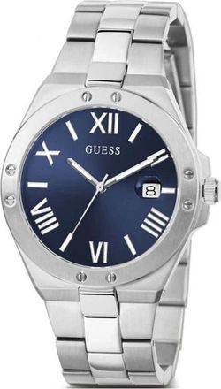 Guess Perspective Horloge - Heren - Horloges - Grijs - ONE Size - Accessoires