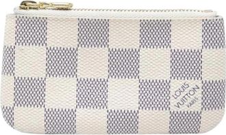 Louis Vuitton Pre-owned Pochette Cles - Dames - Vintage Accessoires - Wit - ONE Size - Vintage