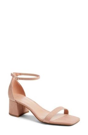 BP. Zena Ankle Strap Sandal in Tan Blush at Nordstrom Rack, Size 6.5