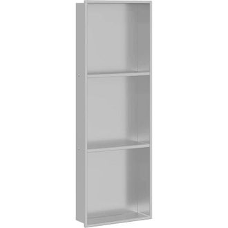 vidaXL Vidaxl - Nichos De Ducha Plateado 90 X 30 X 9.5 Cm Acero Inoxidable