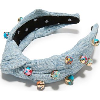 Lele Sadoughi Knotted Terrazo Medley Headband in Stone Wash at Nordstrom