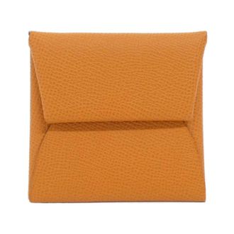 Herm&egrave;s Orange Epsom Leather Coin Purse/Coin Case (Pre-Owned)
