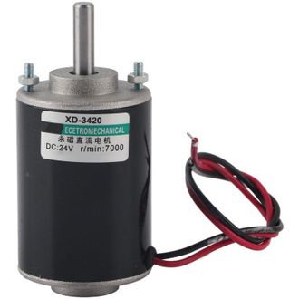 OEM Motor De Cc De Im&aacute;n Permanente De Alta Velocidad 12/24v Xd-3420 30w Cw/ccw Generador Diy (7000 Rpm (24v)) -crezuo