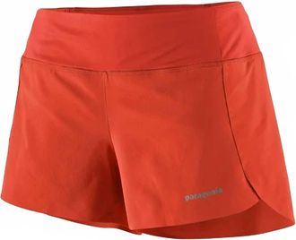 Patagonia Womens Strider Pro Shorts In Pimento Red