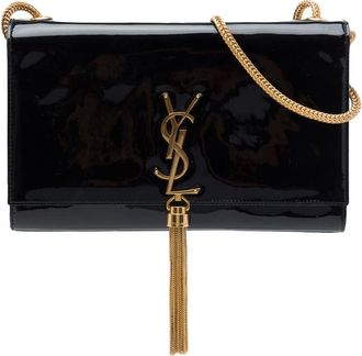 Saint Laurent Pre-owned Saint Laurent Medium Patent Classic Monogram Kate Tassel Crossbody Ladies HK5VJ70POKWVL1HV