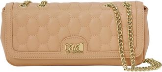 Cavalli Shoulder Bag - Dames - Schoudertassen - Beige - ONE Size - Tassen