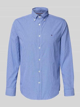 Tommy Hilfiger Regular Fit Freizeithemd aus reiner Baumwoll-Popeline in Royal, Gr&ouml;&szlig;e L