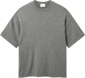 Axel Arigato T-shirt Distort con logo - Grigio