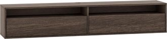 Selsey Selsey Heggers - Mueble Tv Con Dos Puertas Abatibles Y Huecos - 180 Cm