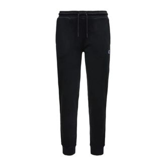 K-Way Comfortabele zwarte joggingbroek - Dames - Sweatpants - Zwart - L - Broeken