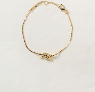 Bottega Veneta Bracciale Knot Bottega Veneta in argento placcato 18 kt