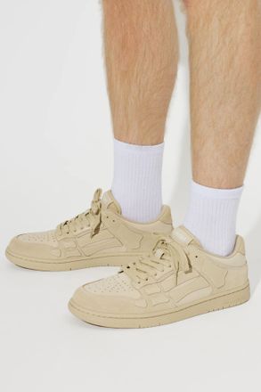 Amiri Skel Top Low Sports Shoes, Mens, Beige