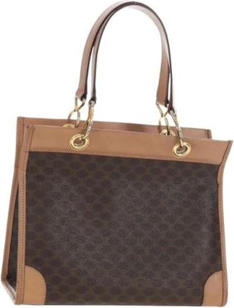 Celine Pre-owned Vintage Hand Bag - Dames - Vintage Handtas - Bruin - ONE Size - Leer - Vintage