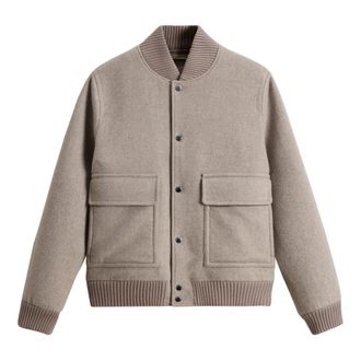 Woolrich Heren, Jassen, Beige, Maat: M Wol