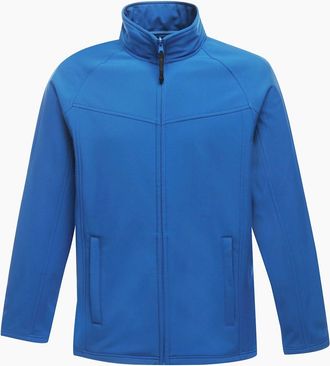 Regatta Mens Regatta Mens Uproar Lightweight Wind Resistant Softshell Jacket - Blue - Size: 44/Regular