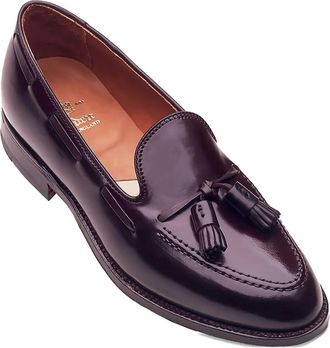Alden Mocassini in pelle con nappa - Rosso