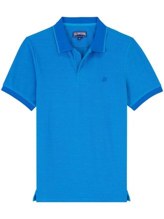 Vilebrequin Polo con ricamo - Blu