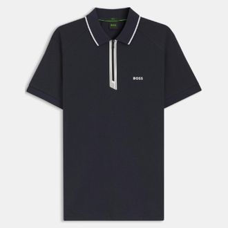 HUGO BOSS Herenpoloshirt Boss Phillix_IN in donkerblauw